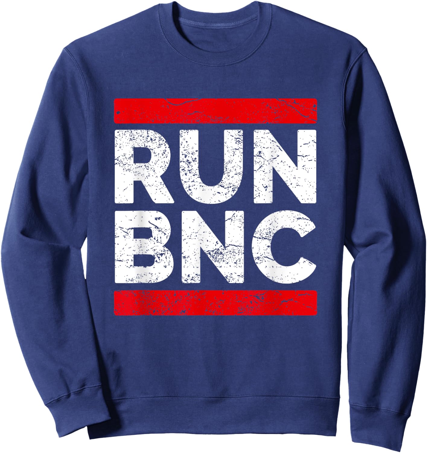 RUN BNC Funny Audio Engineer / Sound Engineer Sweatshirt - Sweatshirt | Navy