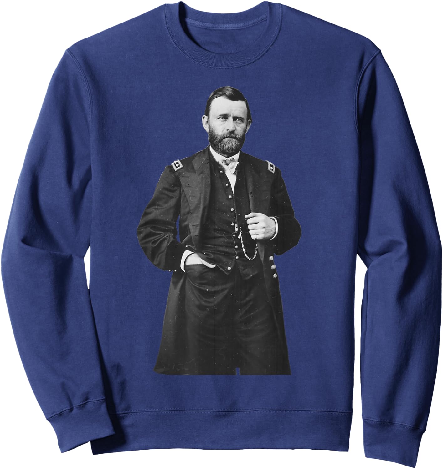 General Ulysses S Grant Union Commander American Civil War Sweatshirt - Sweatshirt | Navy