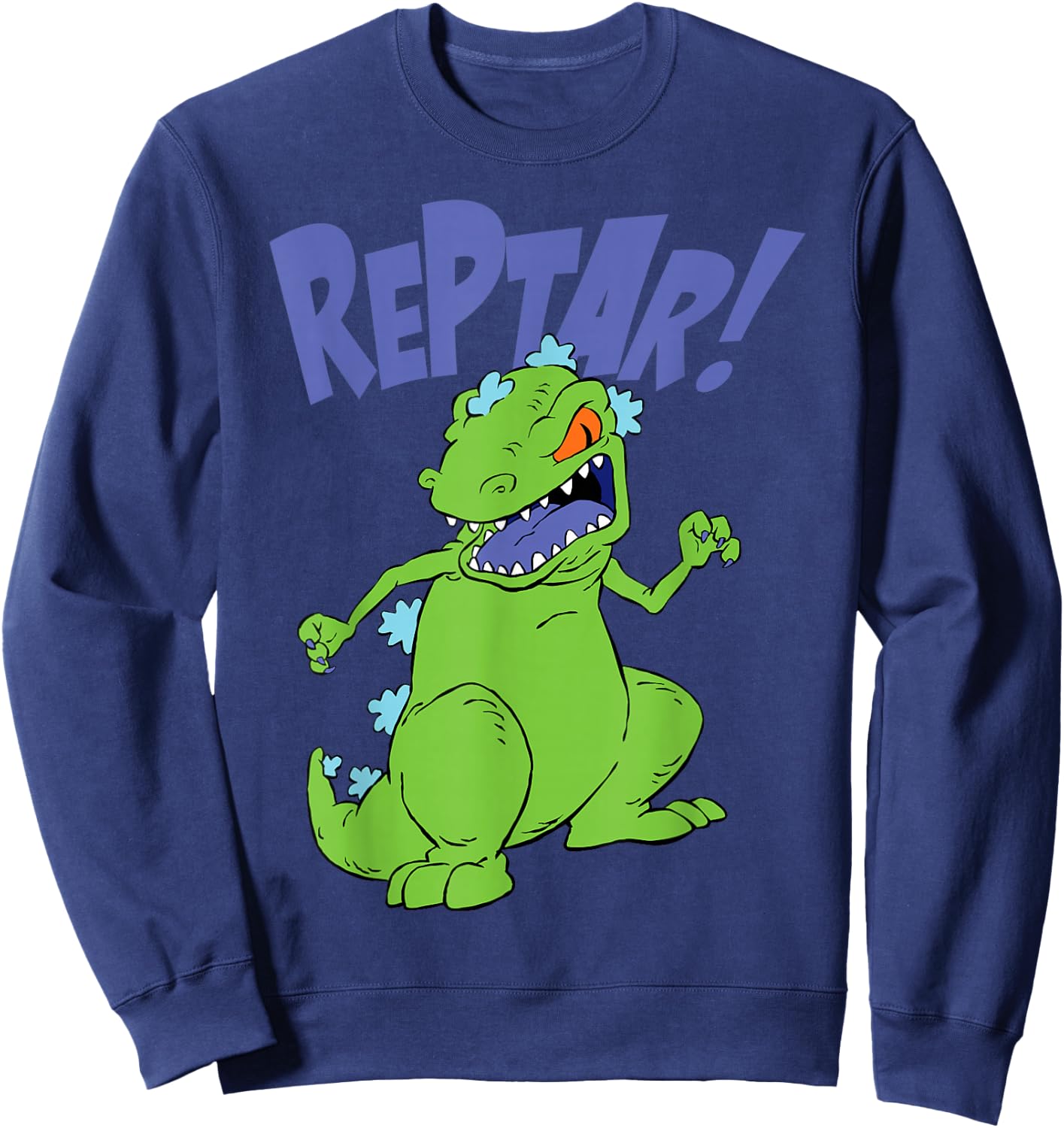 Nickelodeon Rugrats Reptar Destroy Sweatshirt - Sweatshirt | Navy