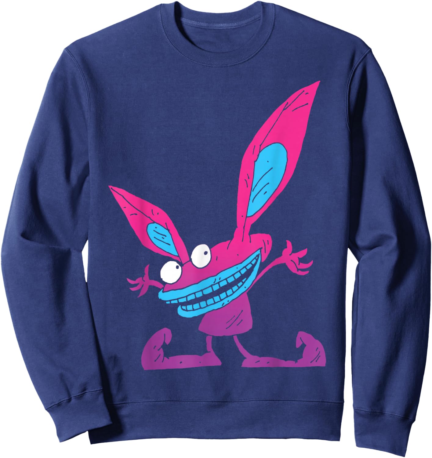 Nickelodeon AAAHH! Real Monsters Ickis Graphic Sweatshirt - Sweatshirt | Navy