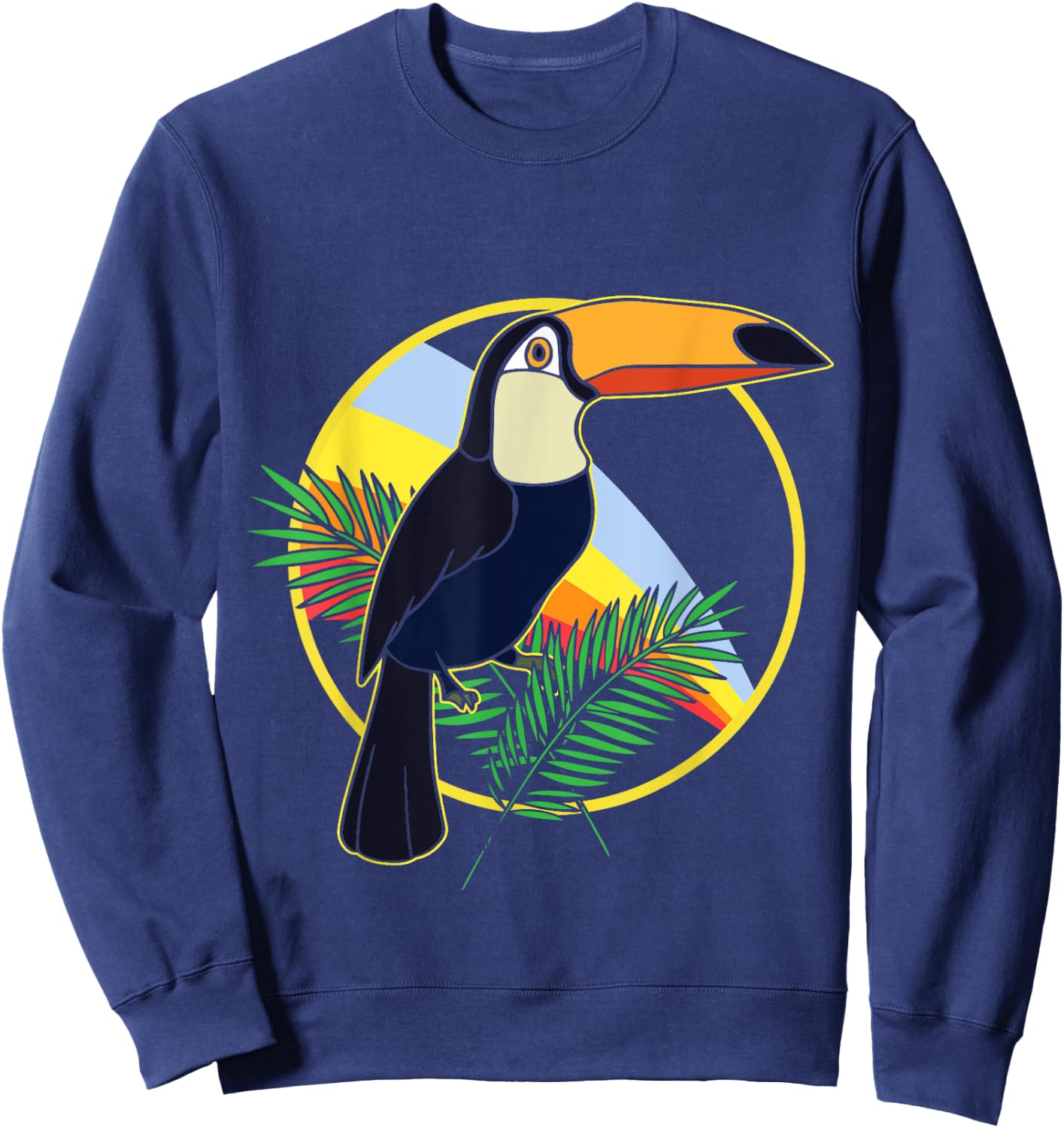 Summer Gift Tropic Toucan Sweatshirt - Sweatshirt | Navy