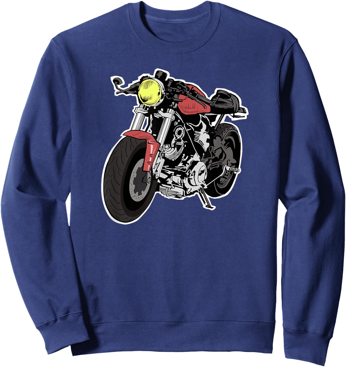 Cafe Racer Sweatshirt - Sweatshirt | Navy
