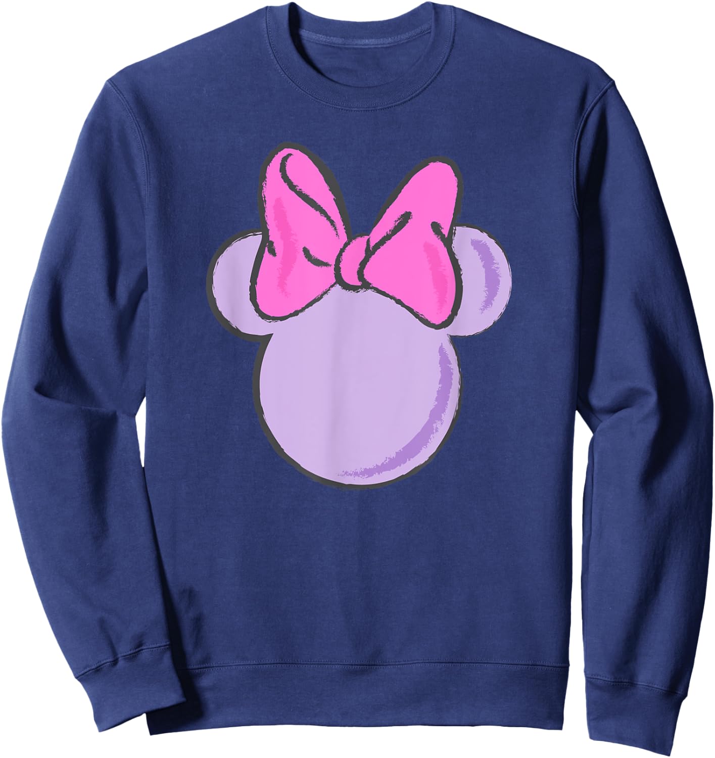 Disney - Minnie Mouse Unicorn Silhouette Sweatshirt - Sweatshirt | Navy