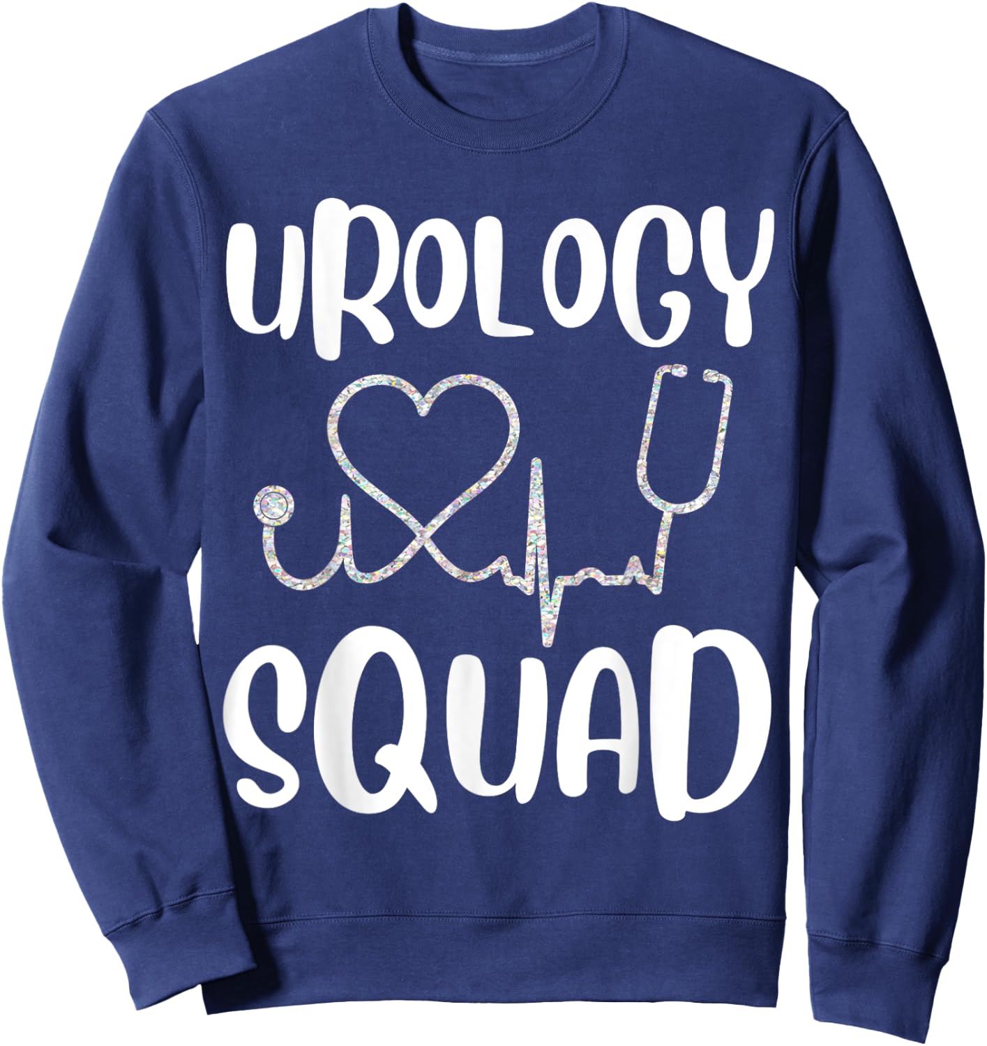 Urology Squad Funny Cute Urologist Nurse Doctor Gift Sweatshirt - Sweatshirt | Navy