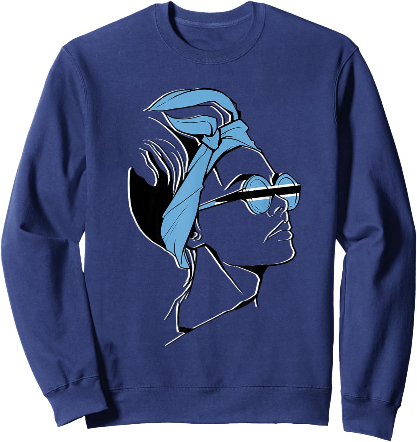 Botswana Head Scarf Girl Botswanan Pride Botswanan Flag Sweatshirt - Sweatshirt | Navy
