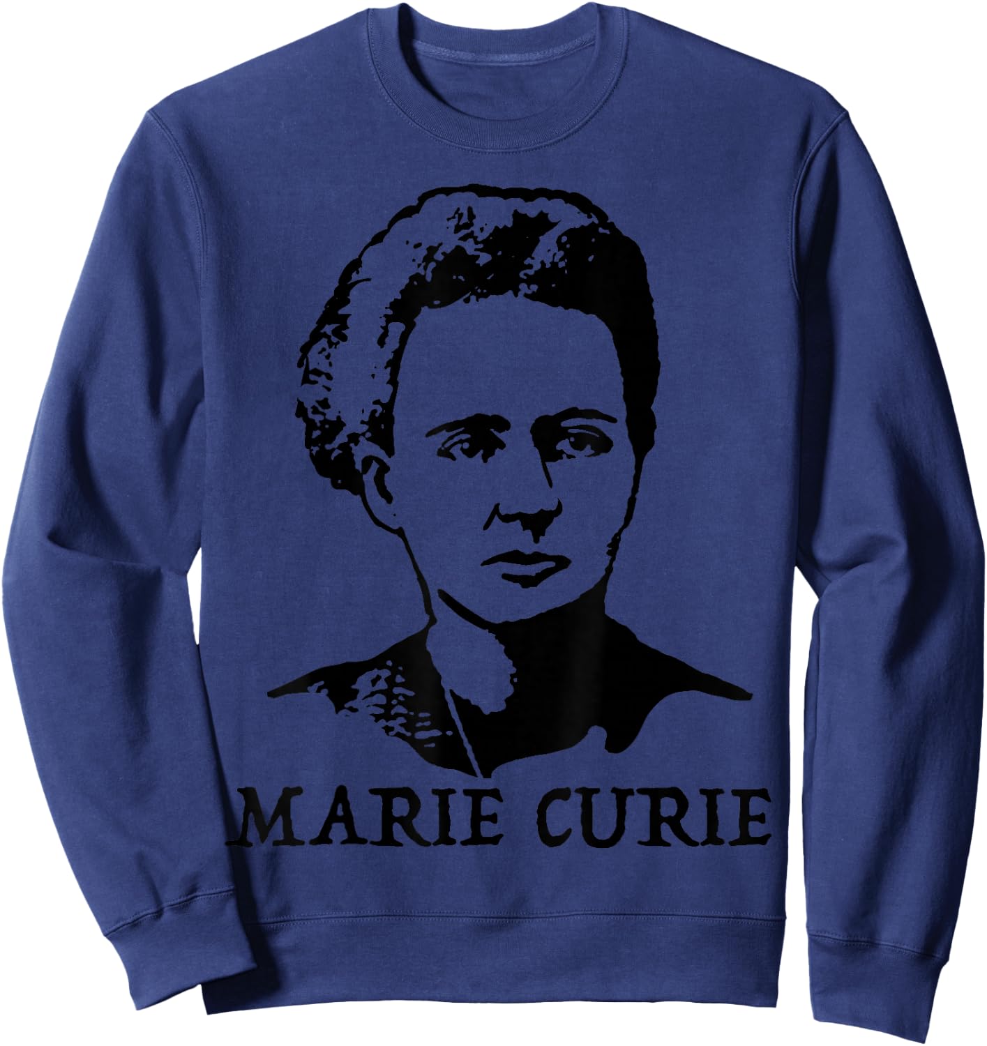 Marie Curie Shirt Sweatshirt - Sweatshirt | Navy