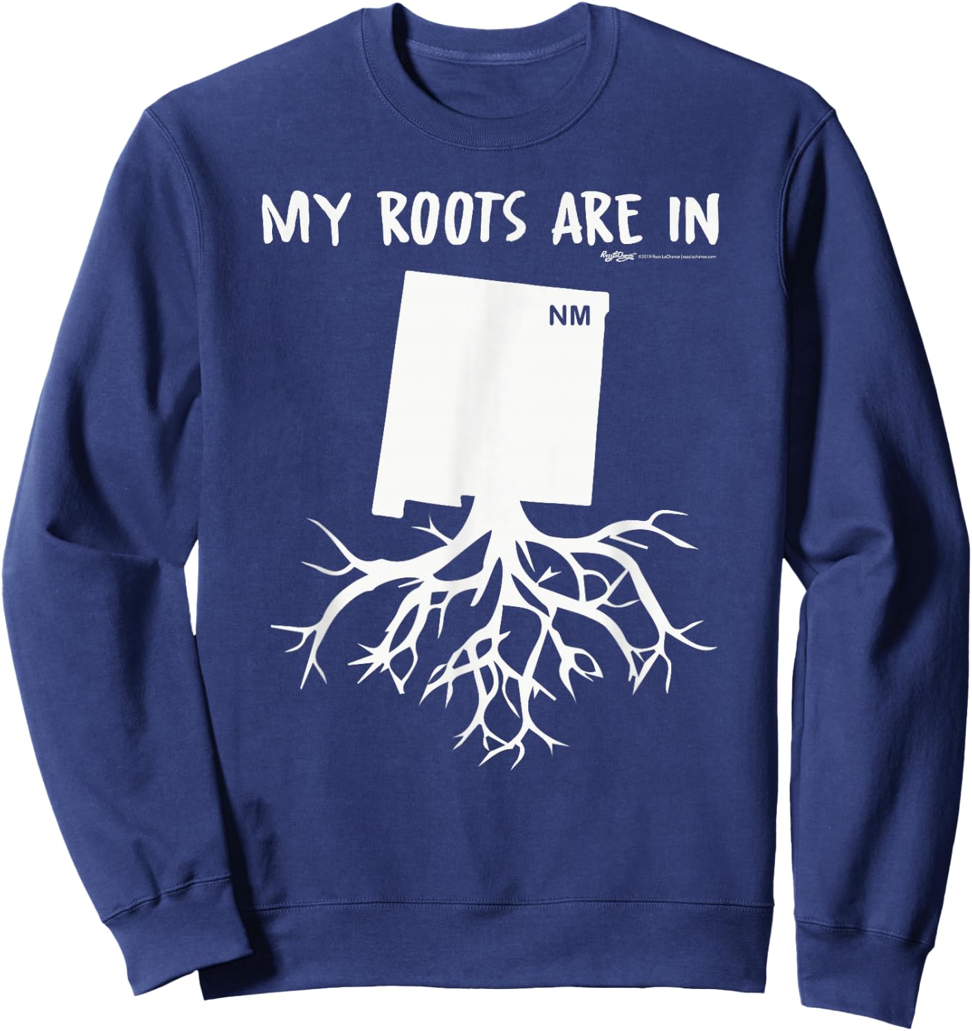 My Roots Are In New Mexico State Sweatshirt - Sweatshirt | Navy