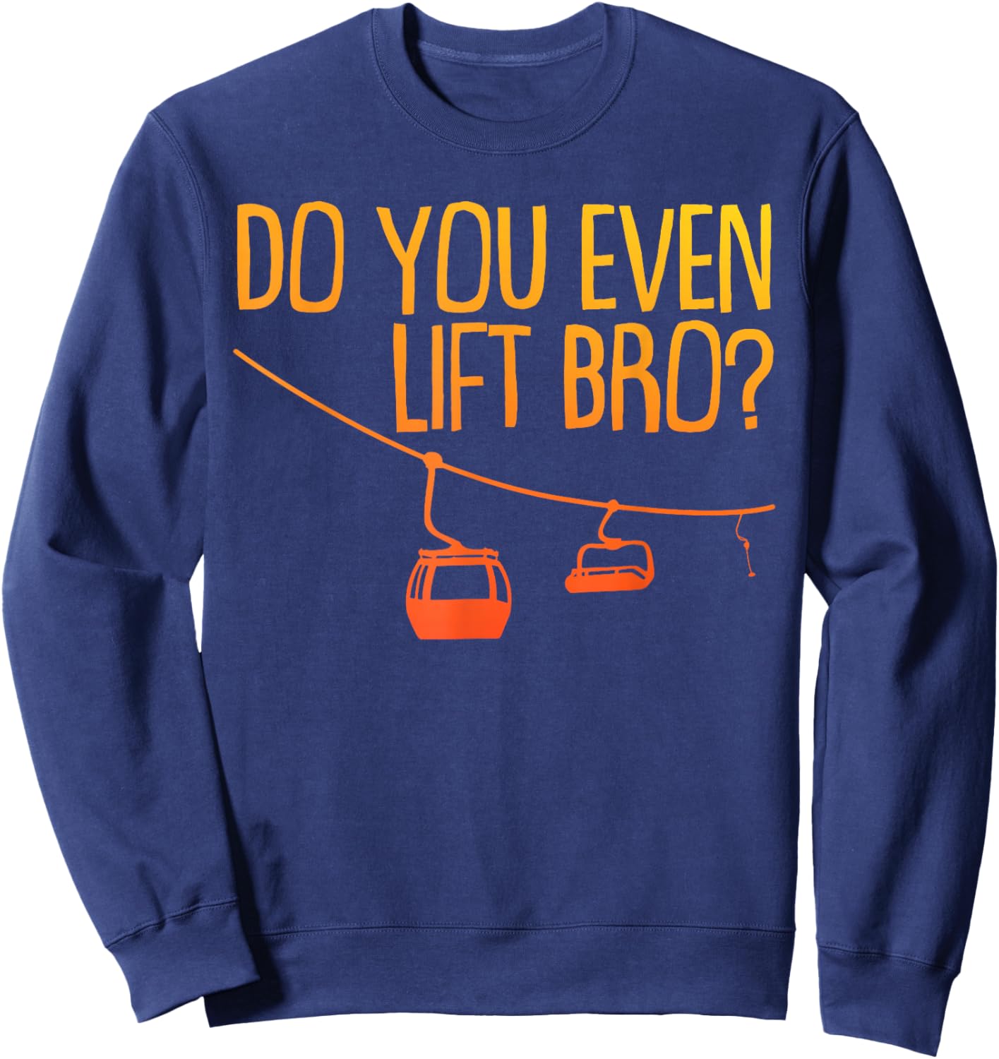 Funny Skiing Snowboarding Design Women Snowboarder Sweatshirt - Sweatshirt | Navy