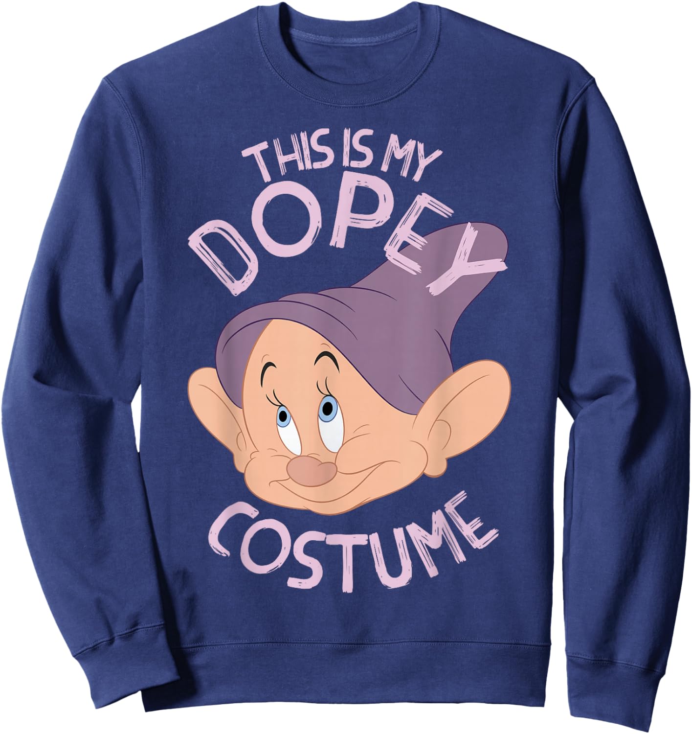 Disney Snow White This is My Dopey Costume Halloween Sweatshirt - Sweatshirt | Navy
