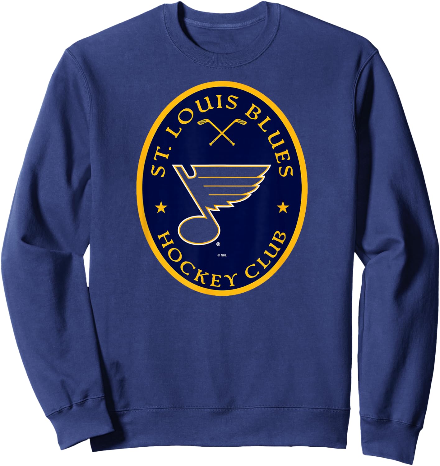 St. Louis Blues Iconic Royal Officially Licensed Sweatshirt - Sweatshirt | Navy