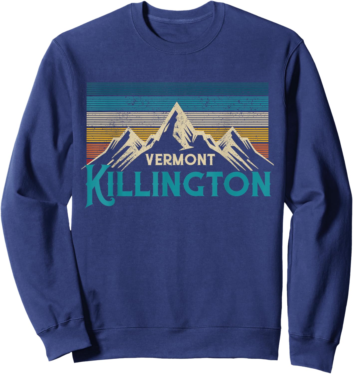 Killington Vermont Vintage Souvenir Sweatshirt - Sweatshirt | Navy