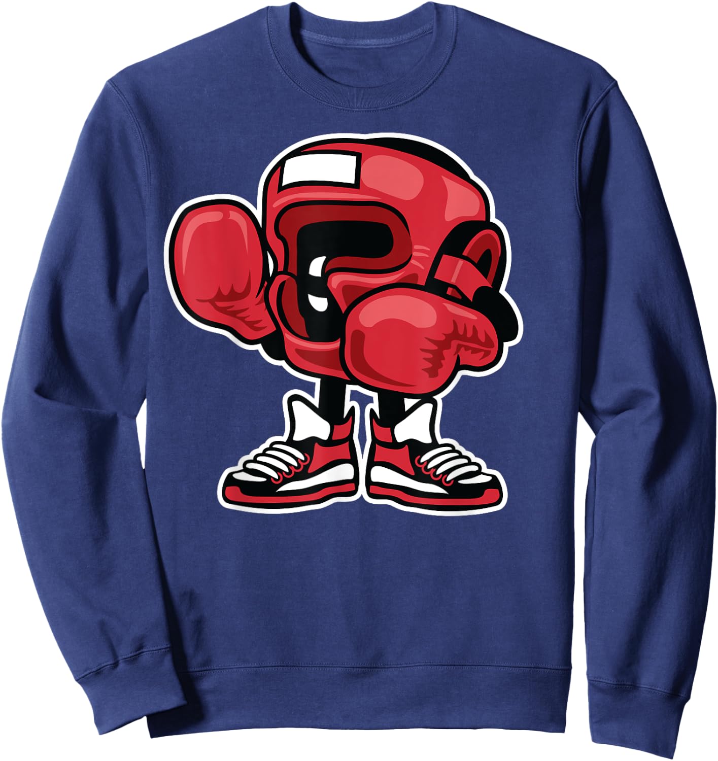 Funny Boxing Gifts for Girls Boys Kids Sweatshirt - Sweatshirt | Navy
