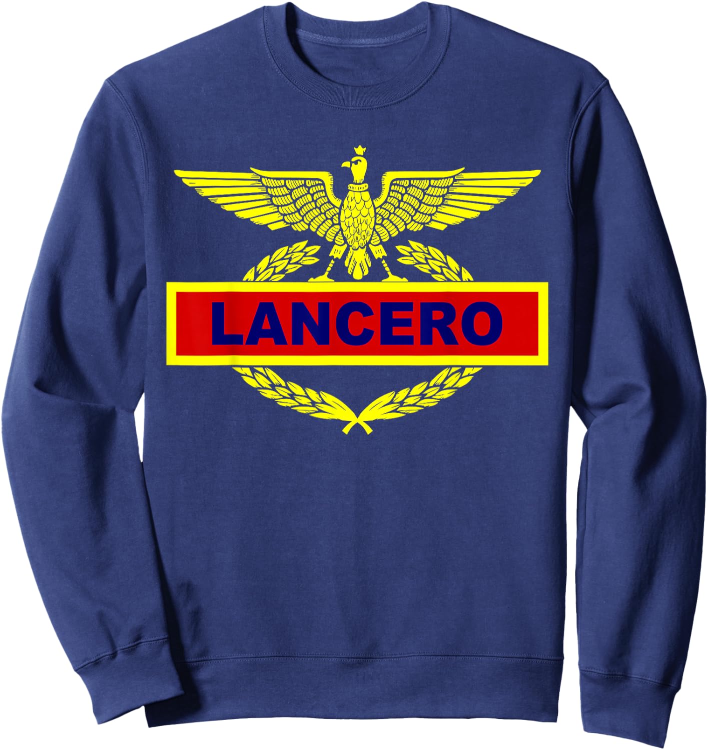 Lancero Colombian Army Military School Sweatshirt - Sweatshirt | Navy