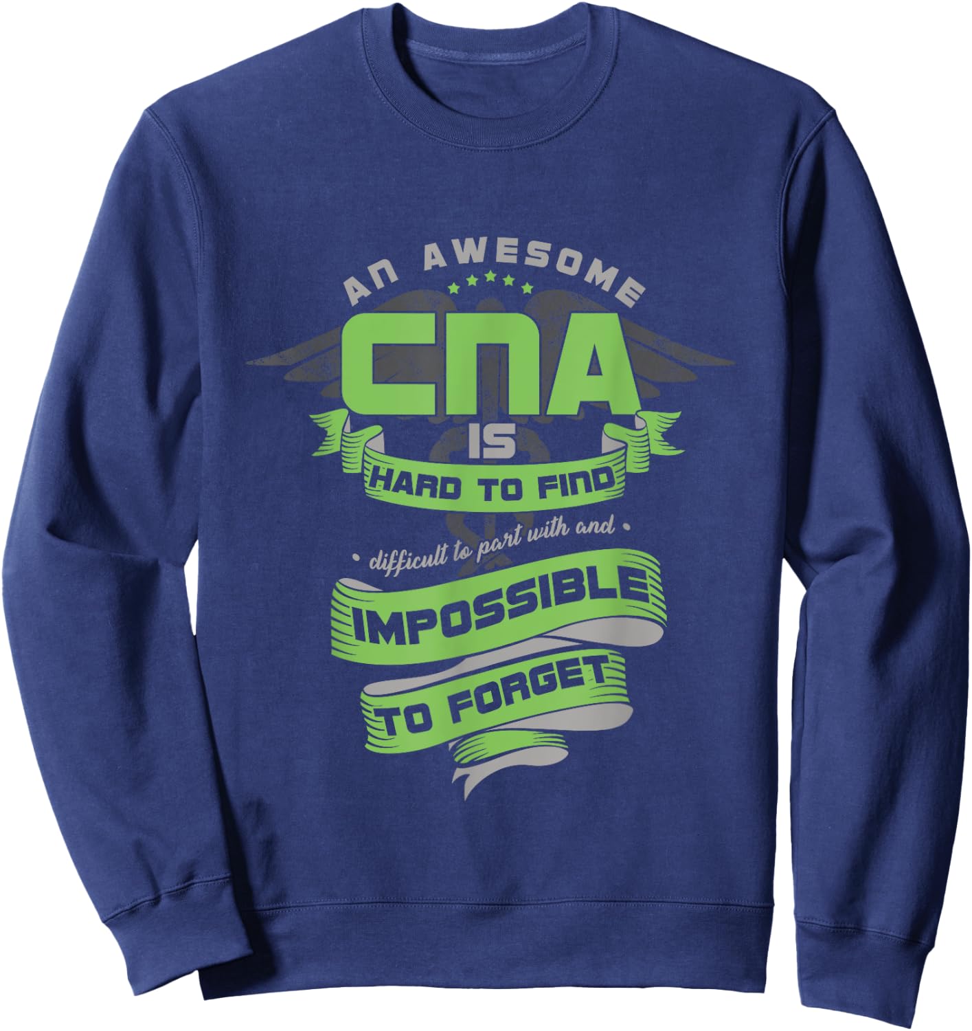 Nursing Assistant CNA Medical Assistant Doctor Sweatshirt - Sweatshirt | Navy