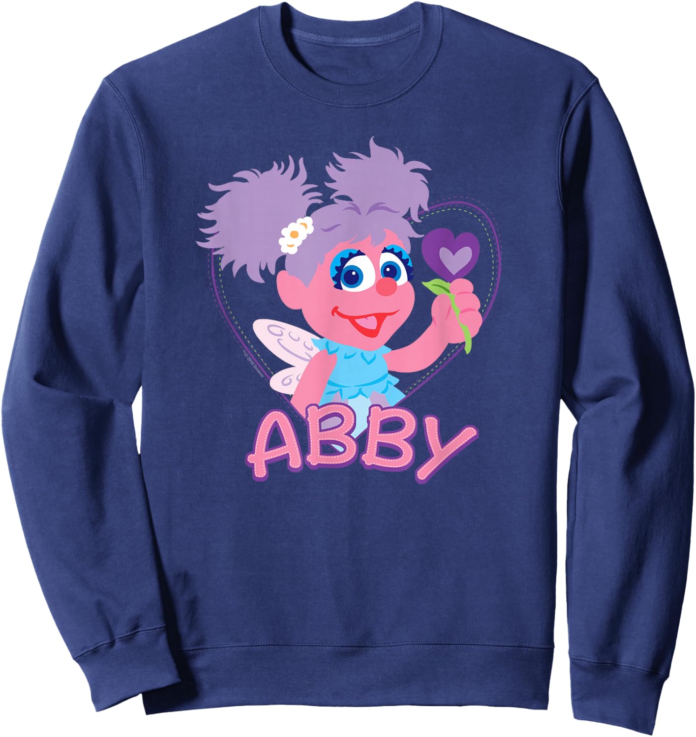 Sesame Street Flat Abby Cadabby Sweatshirt - Sweatshirt | Navy