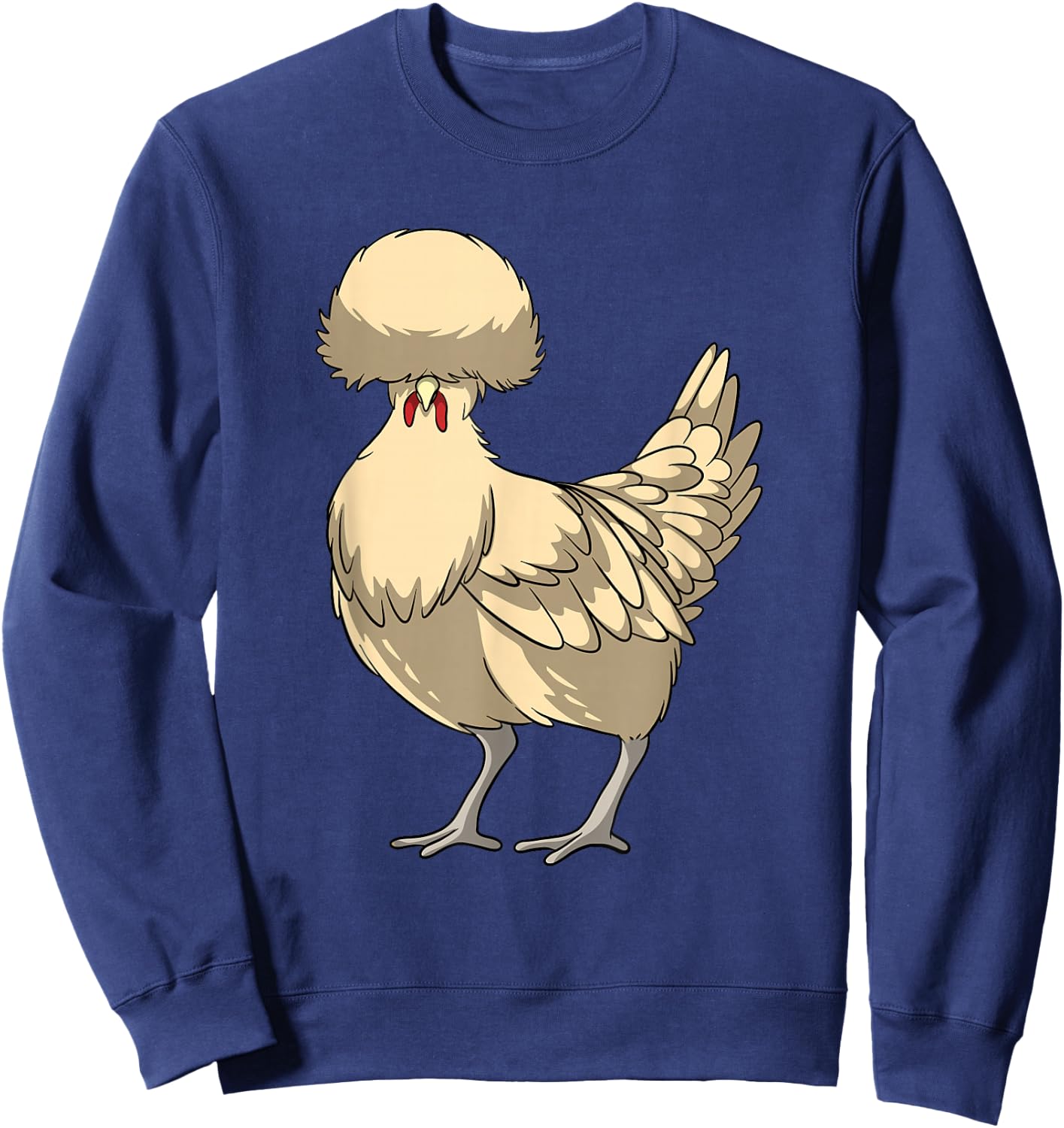 Funny Chicken Sweatshirt - Sweatshirt | Navy
