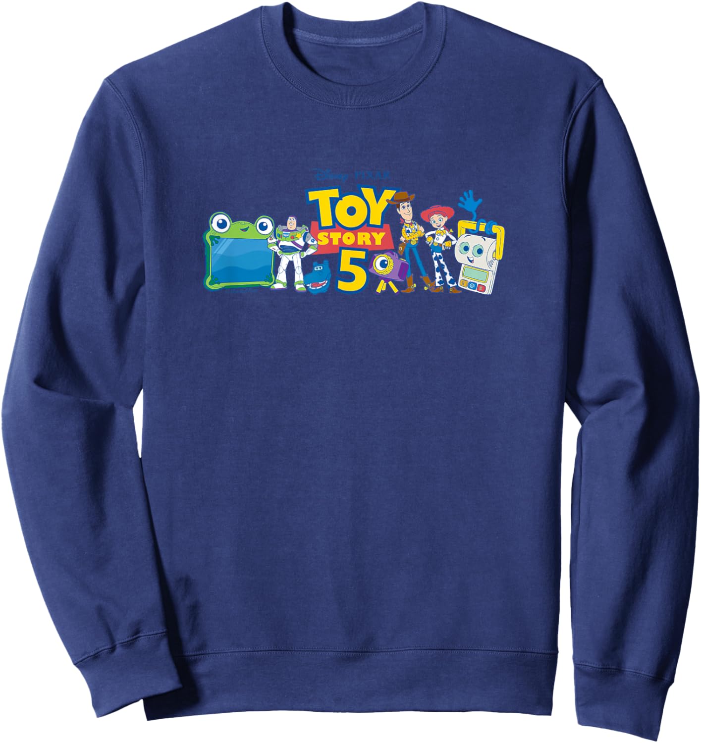 Toy Story 5 - Characters Horizontal Sweatshirt - Sweatshirt | Navy