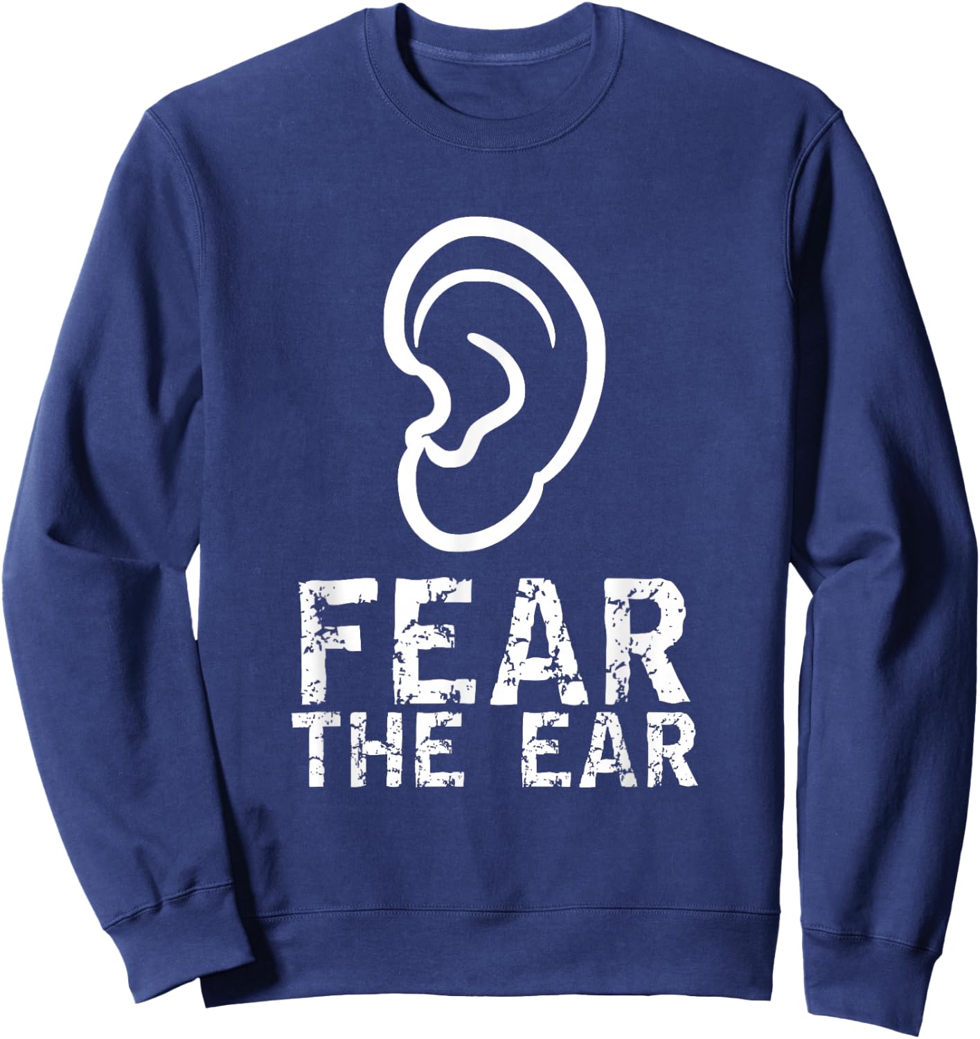 Wrestling Cauliflower Ear Sweatshirt - Sweatshirt | Navy