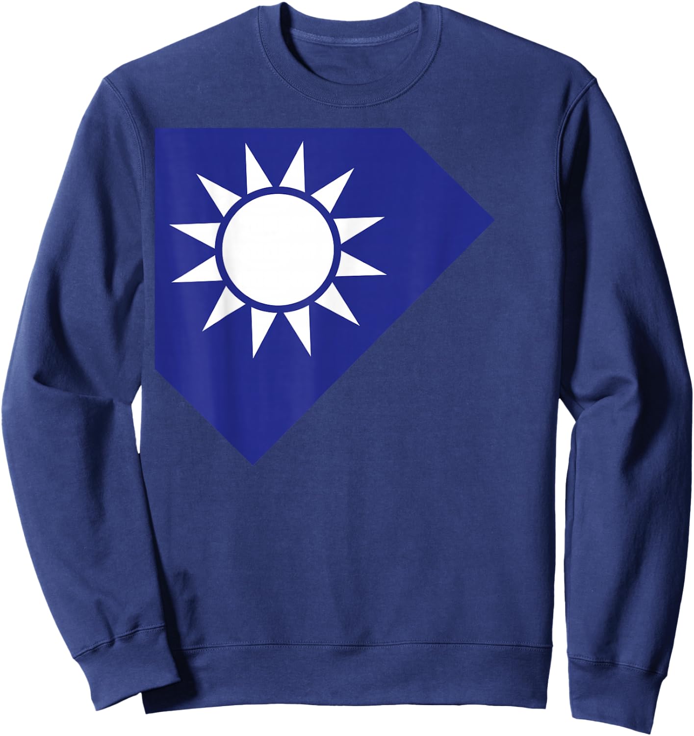Taiwan Flag Taiwan Taipei Republic of China ROC Formosa Sweatshirt - Sweatshirt | Navy
