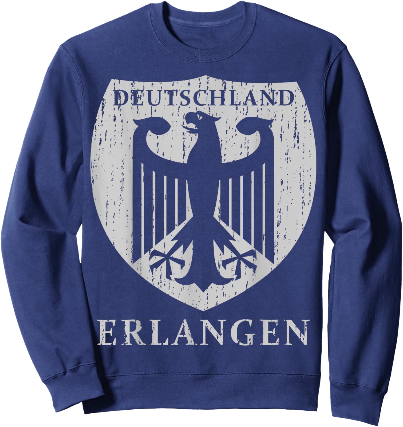 Germany Deutschland Erlangen Sweatshirt - Sweatshirt | Navy