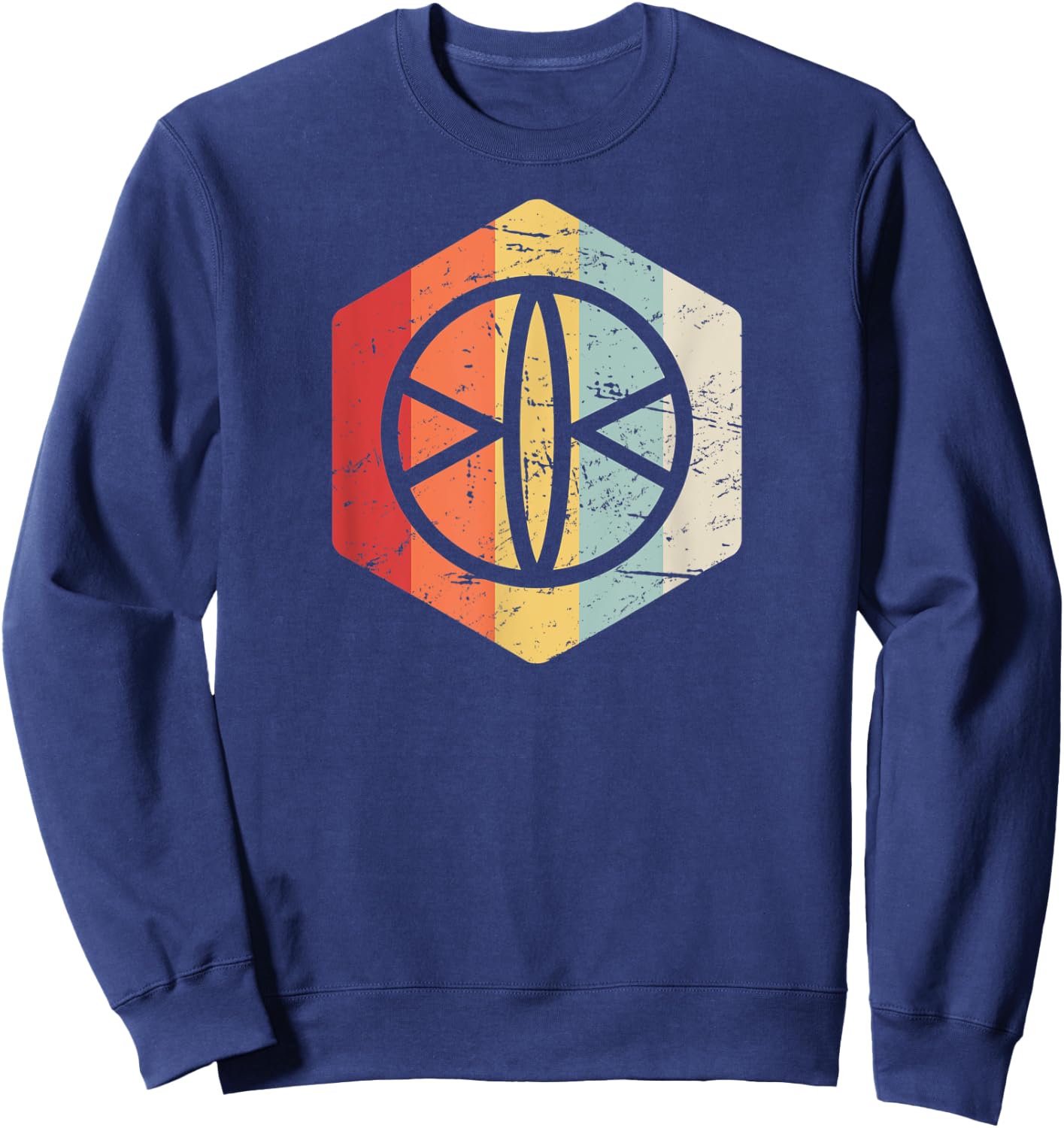 Retro Vintage Treasure Hunter Gift / Metal Detecting Sweatshirt - Sweatshirt | Navy