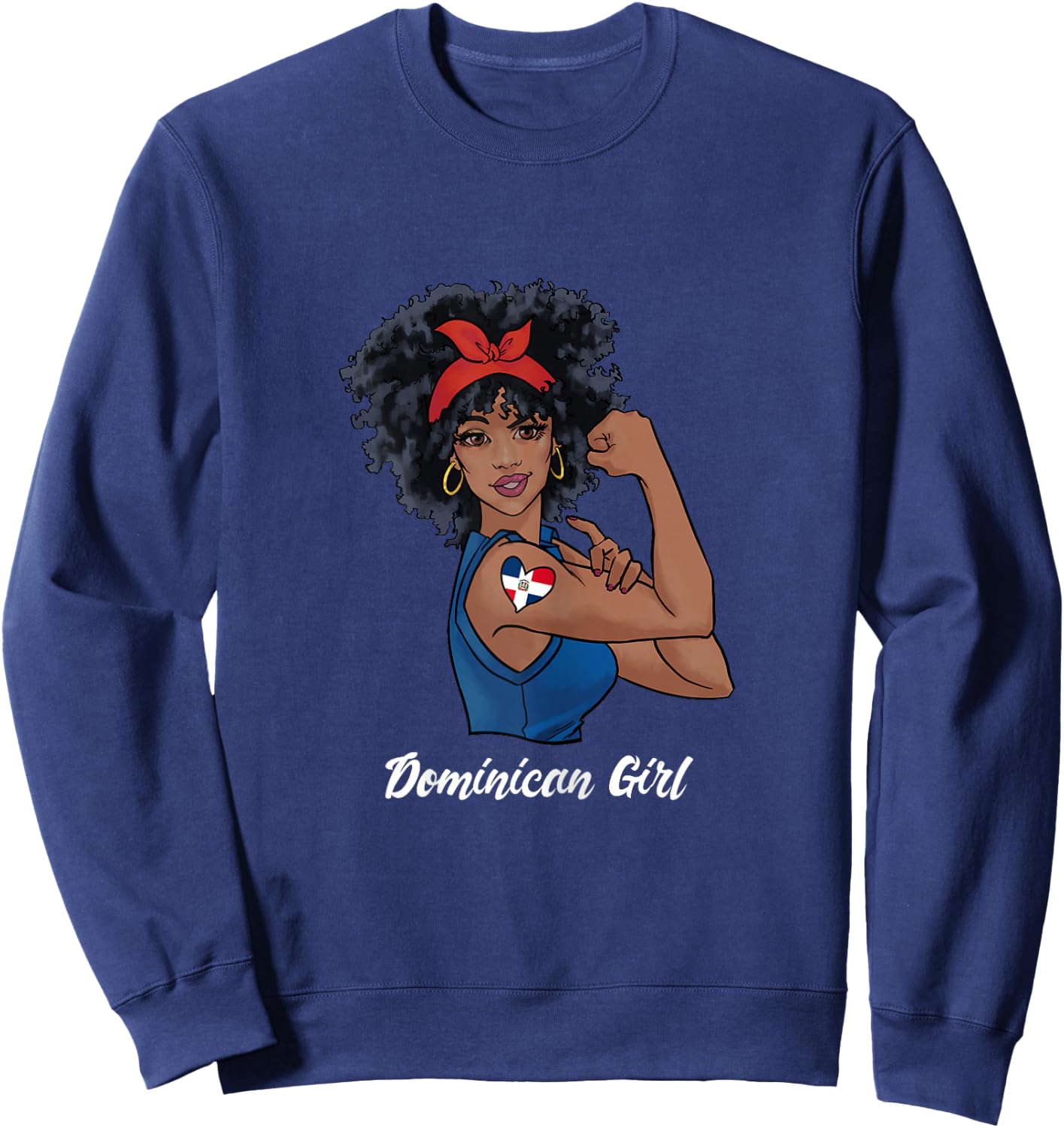 Dominican Republic Sweatshirt - Sweatshirt | Navy