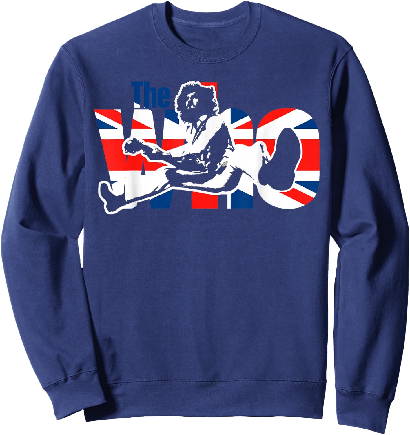 The Who Official Pete Logo Rearrange Sweatshirt - Sweatshirt | Navy
