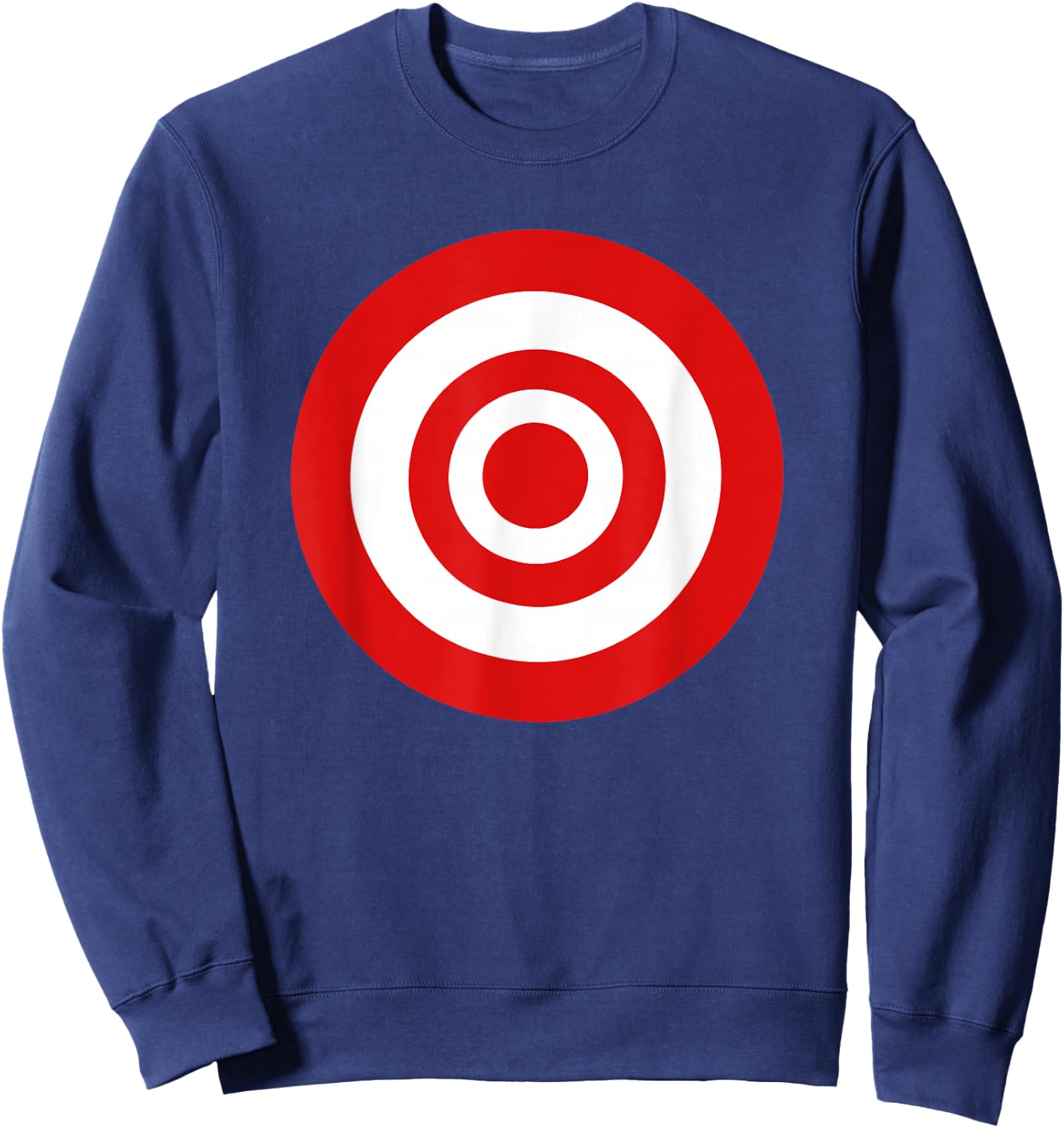 Bullseye Dart Board Dartboard Target Sweatshirt - Sweatshirt | Navy