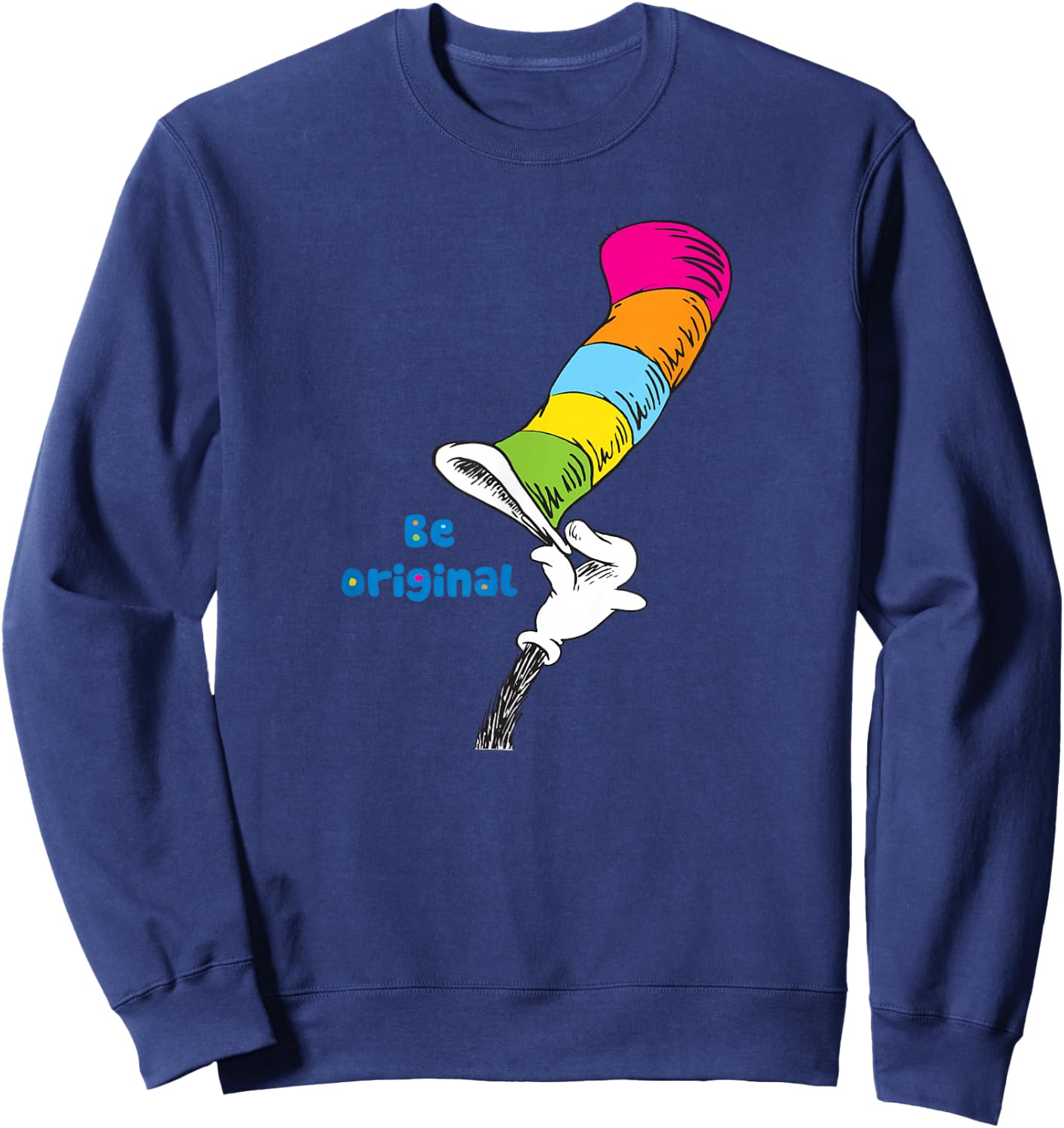Dr. Seuss Be Original Sweatshirt - Sweatshirt | Navy
