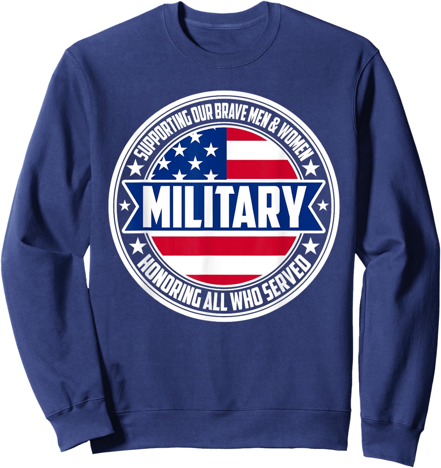 National Military Appreciation Month Sweatshirt - Sweatshirt | Navy