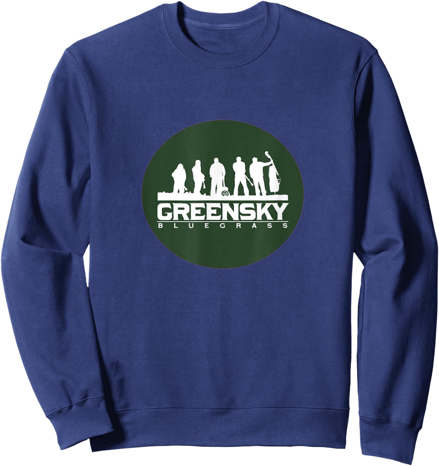 Festival green bluegrass. Sweatshirt - Sweatshirt | Navy