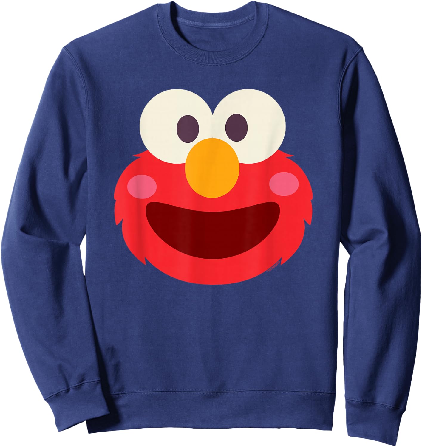 Sesame Street Elmo Kawaii Face Halloween Costume Sweatshirt - Sweatshirt | Navy