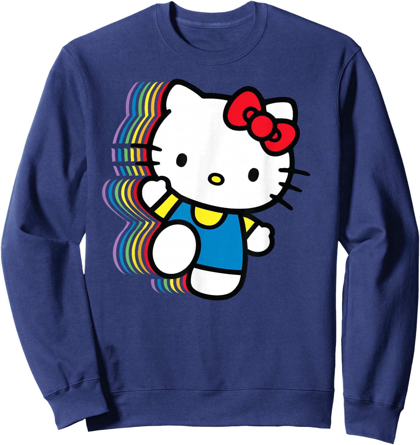 Hello Kitty Rainbow Sweatshirt - Sweatshirt | Navy