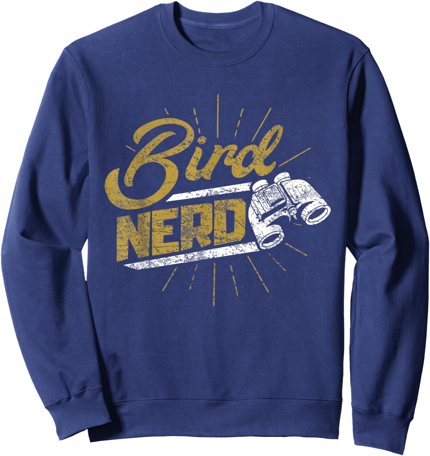 Birdwatcher Shirt | Bird Nerd Sweatshirt - Sweatshirt | Navy