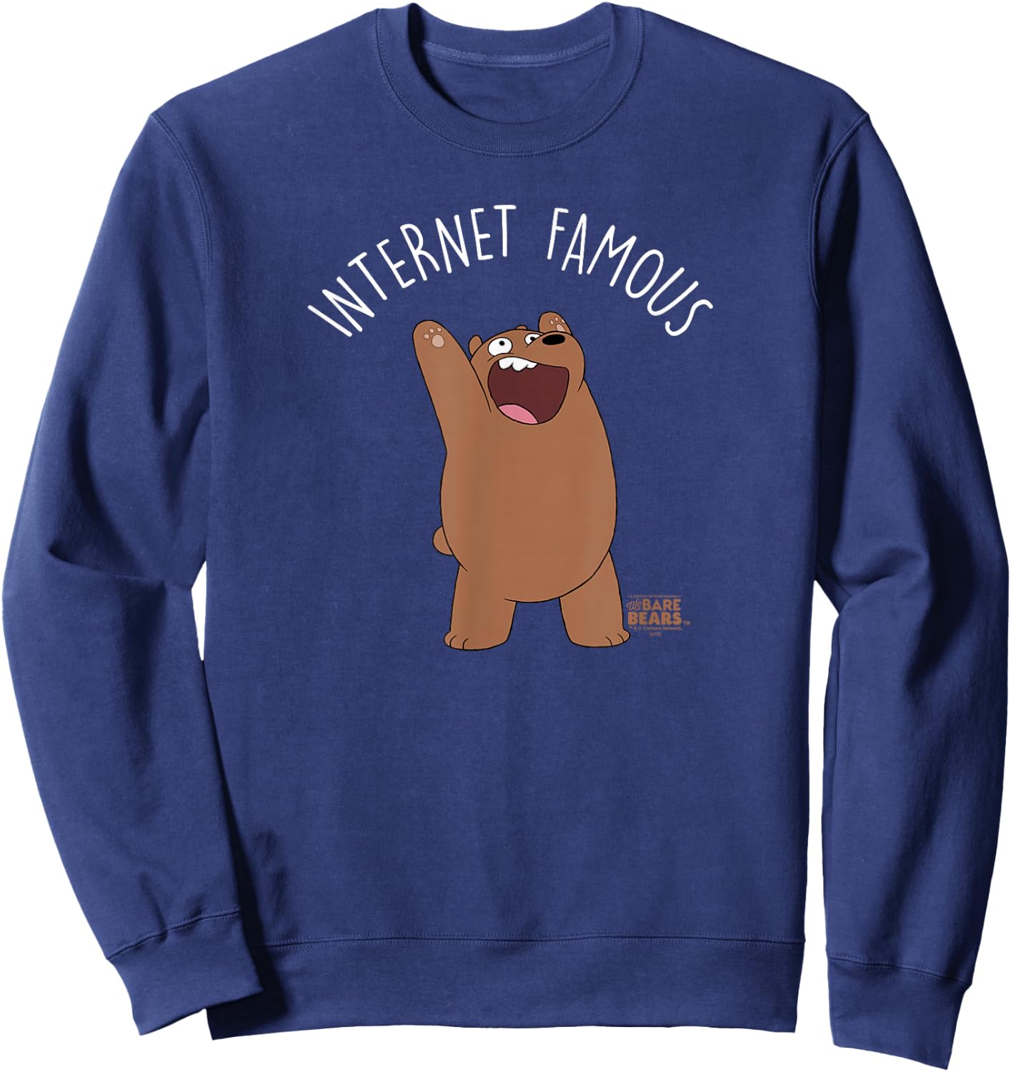 We Bare Bears Internet Famous Sweatshirt - Sweatshirt | Navy