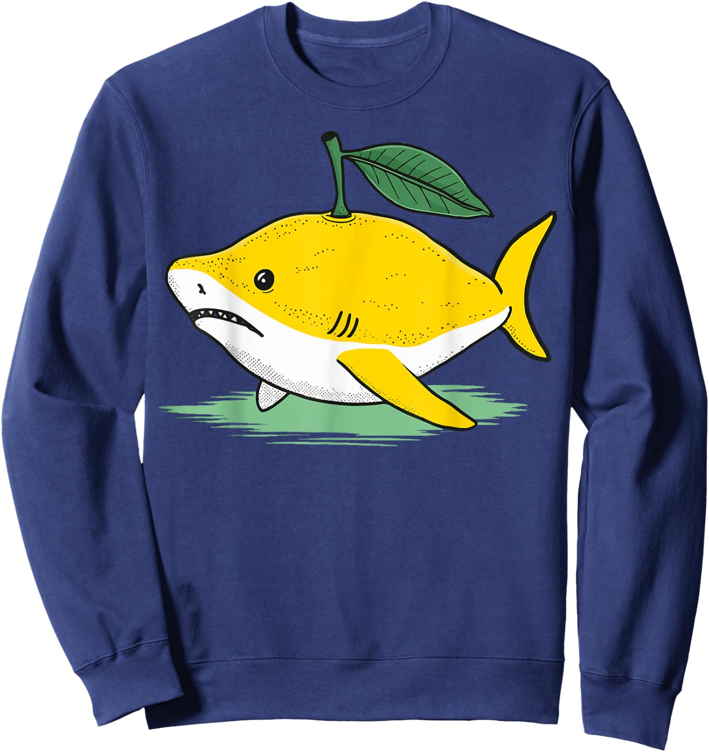 Lemon Shark Sweatshirt - Sweatshirt | Navy