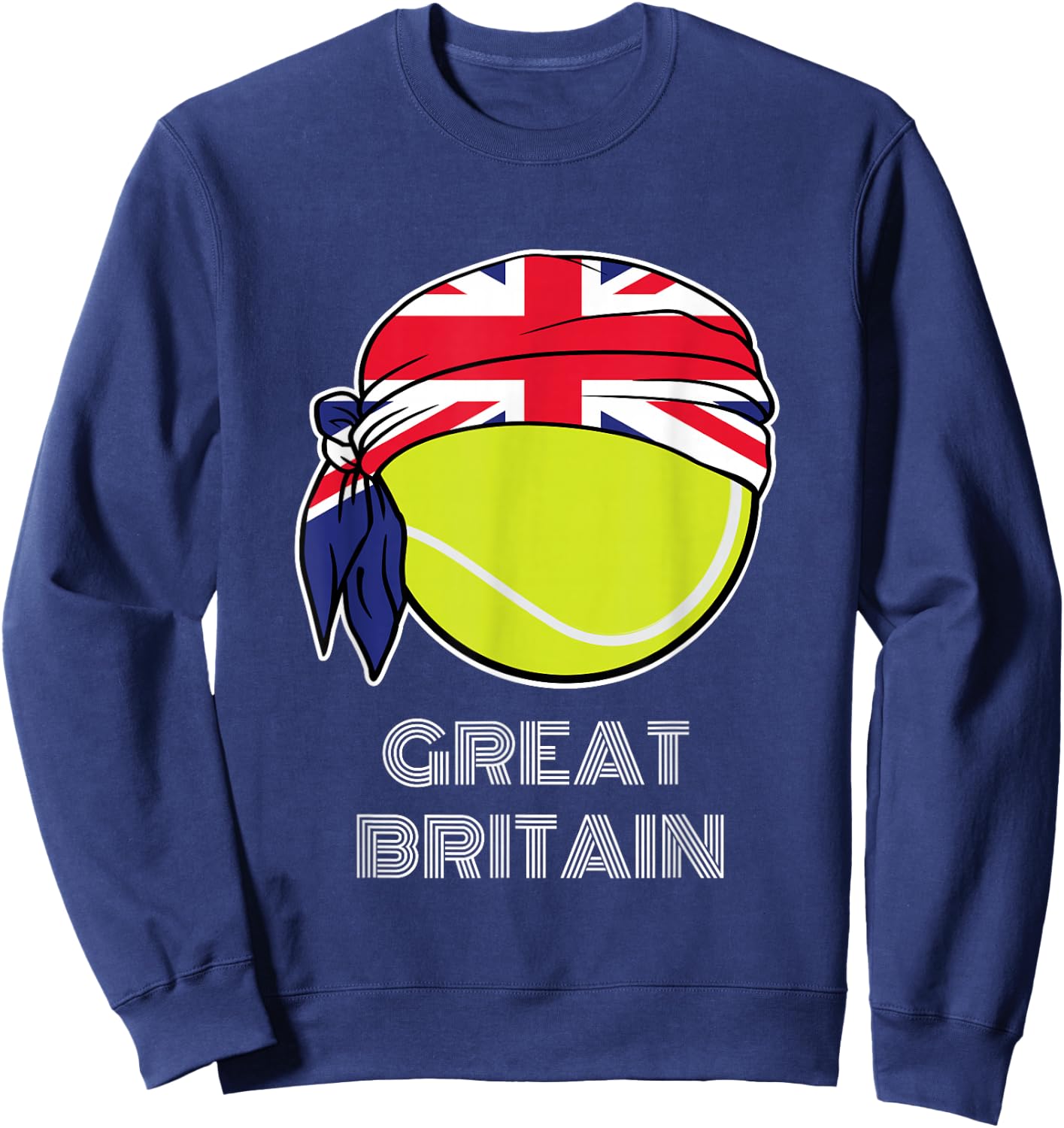 Great Britain Tennis | British Players, Fans or Coach Sweatshirt - Sweatshirt | Navy