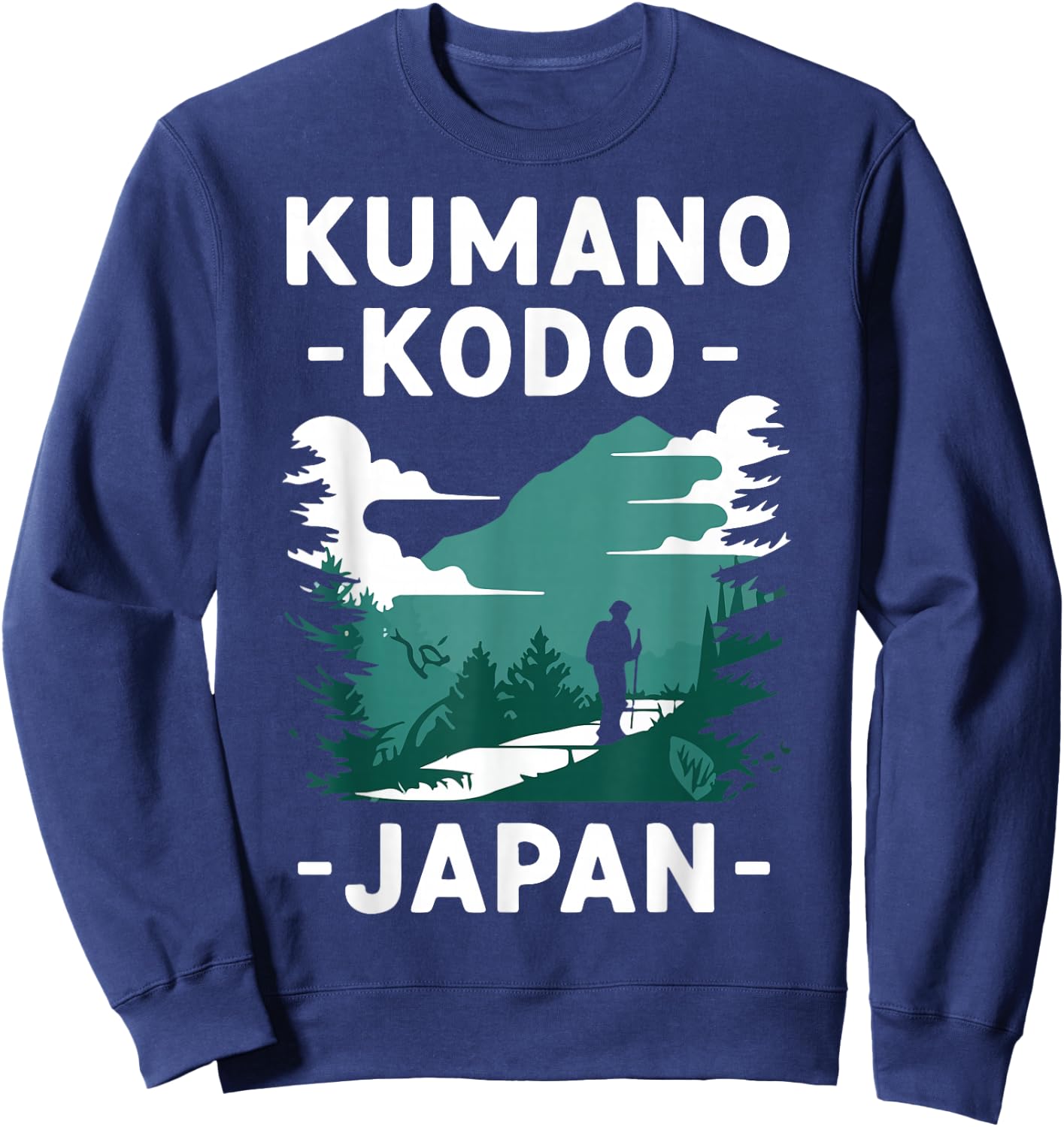 Kumano Kodo Japan Pilgrim Way Sweatshirt - Sweatshirt | Navy