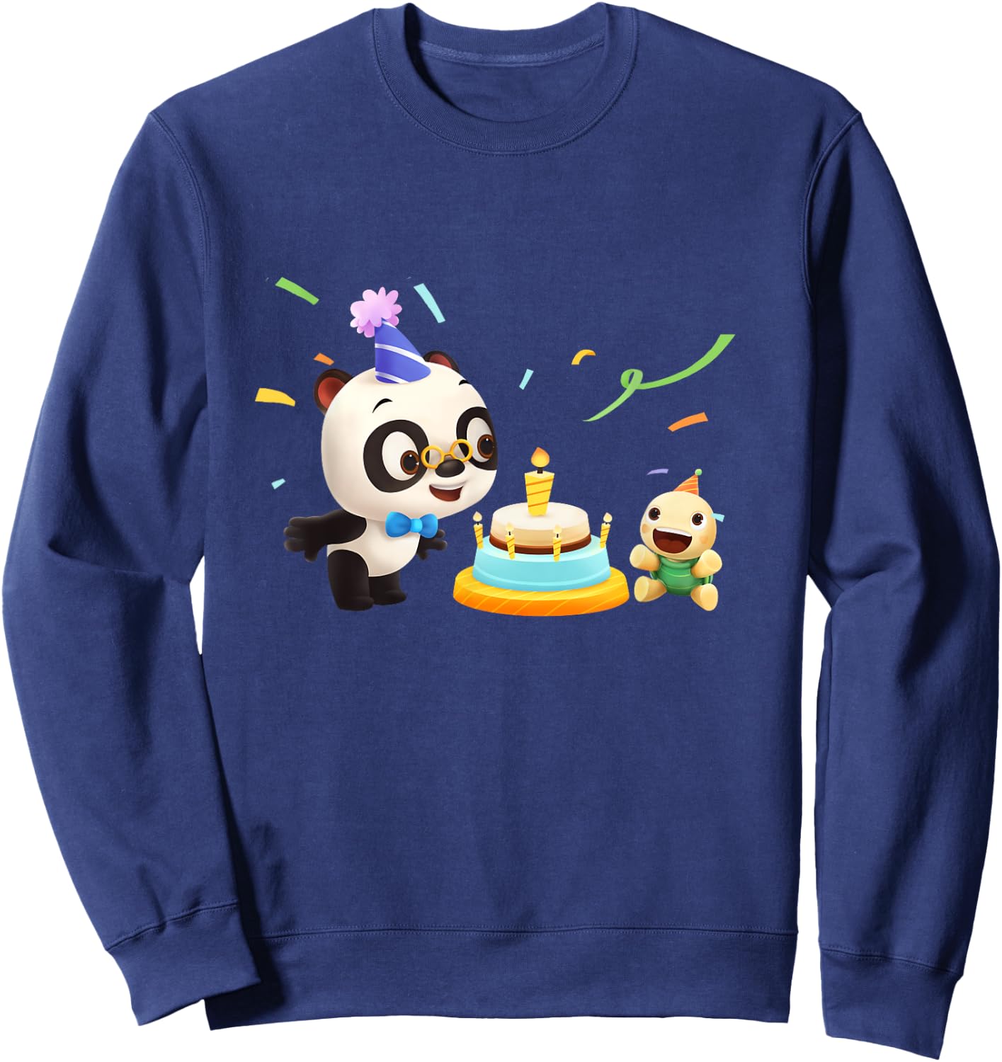 Dr. Panda Birthday Sweatshirt - Sweatshirt | Navy