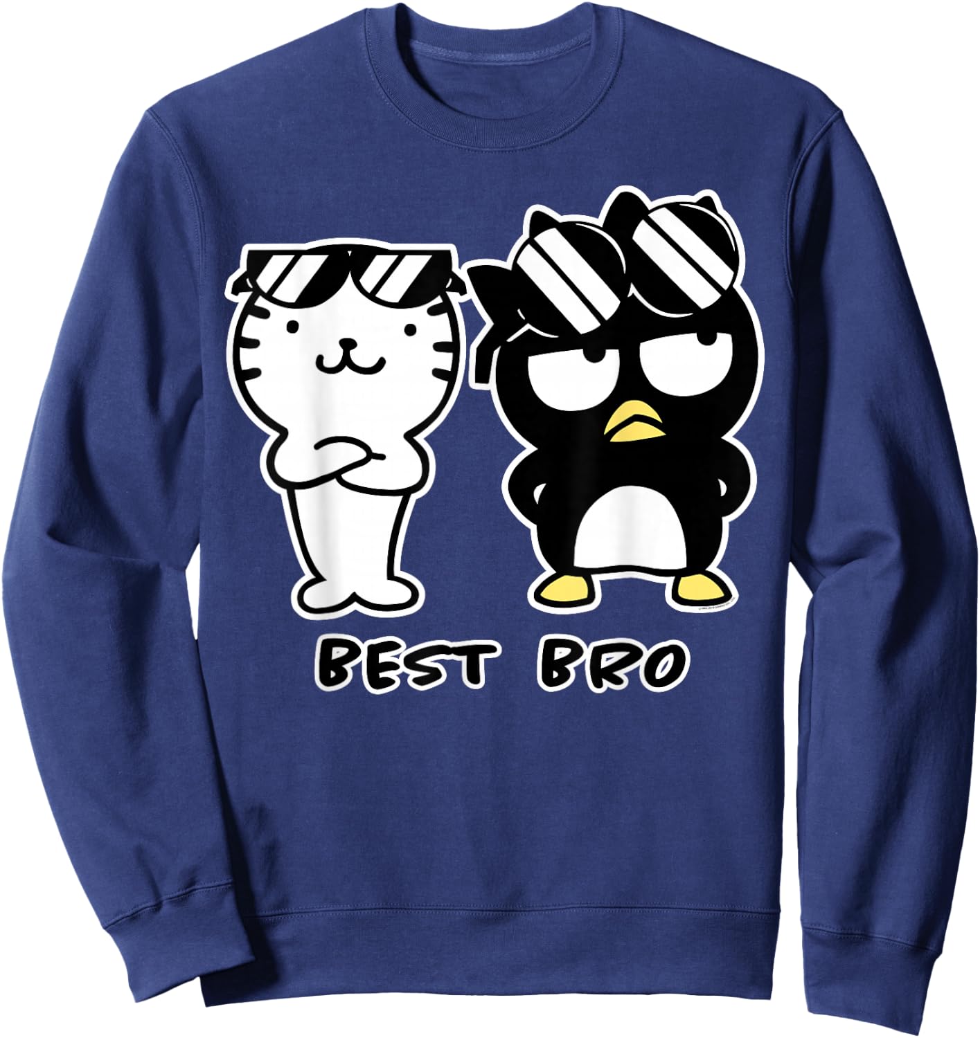 Badtz-Maru Best Bros Shirt Sweatshirt - Sweatshirt | Navy