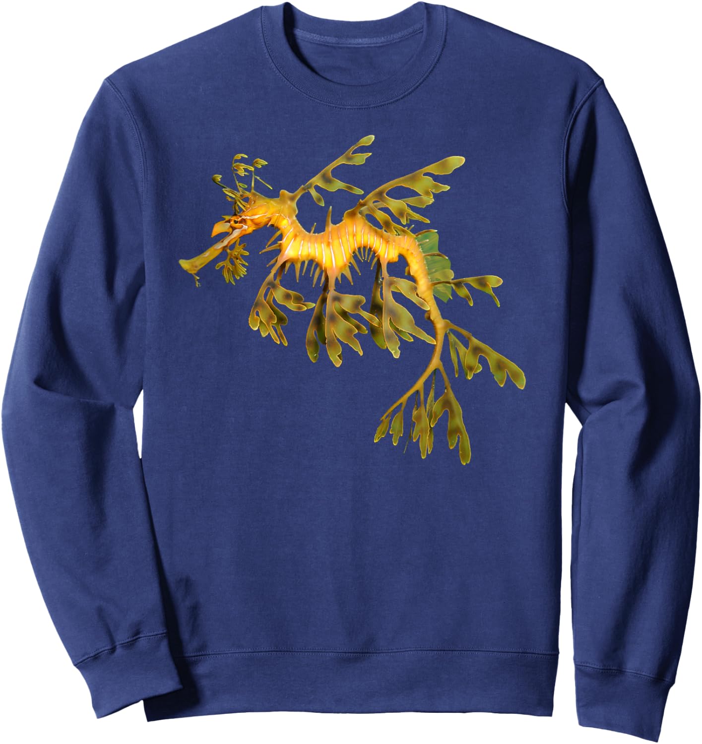 Leafy Seadragon Marine Animal Ocean Lover Sweatshirt - Sweatshirt | Navy