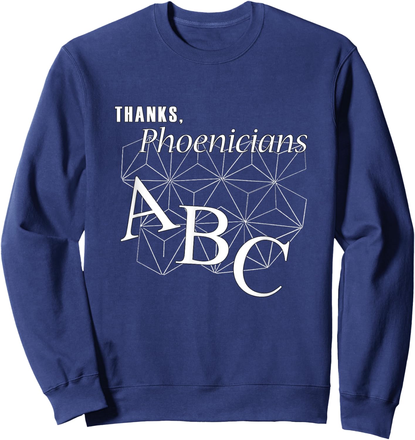 Thanks Phoenicians Sweatshirt - Sweatshirt | Navy