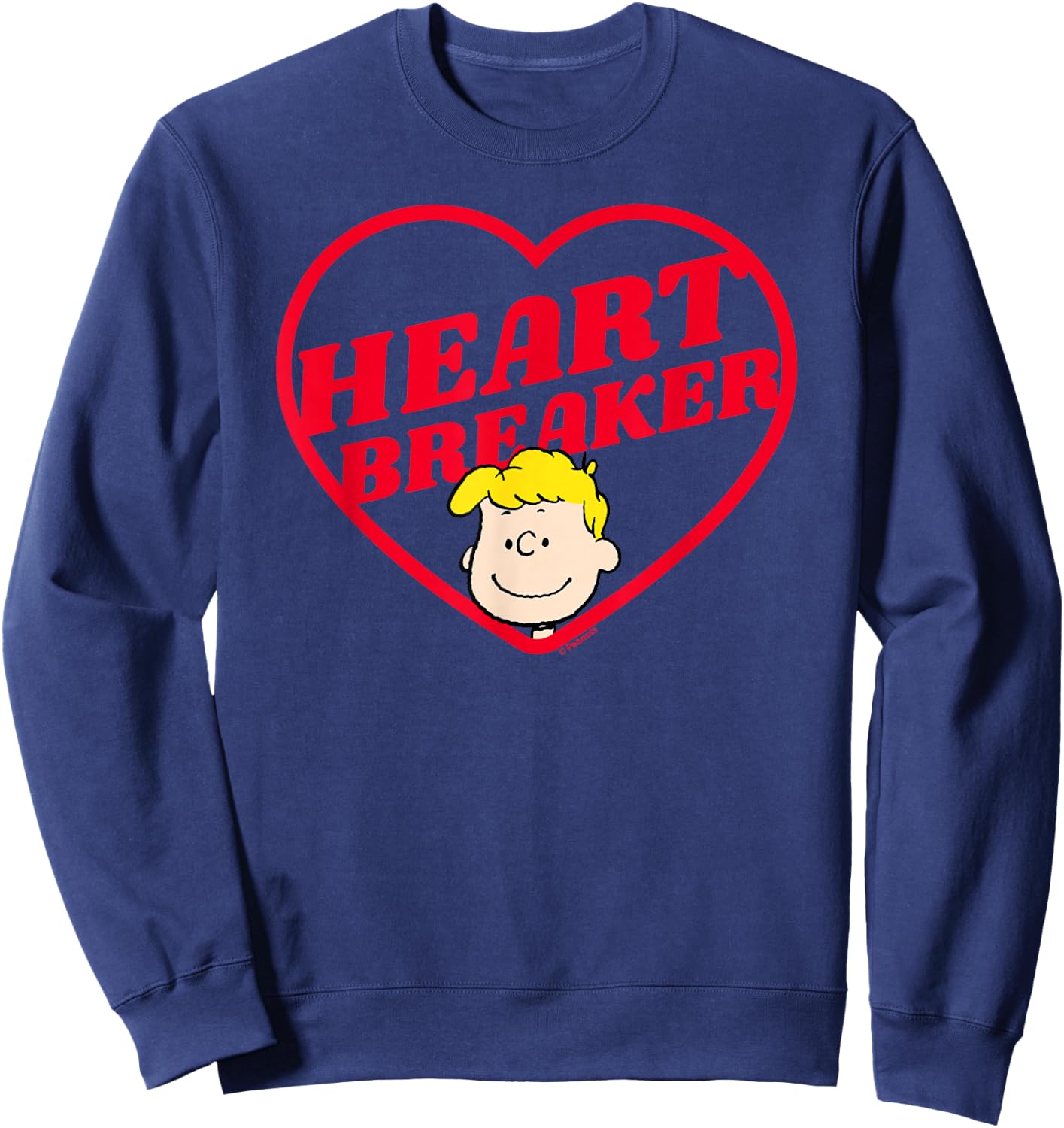 Peanuts Heartbreaker Schroeder Sweatshirt - Sweatshirt | Navy