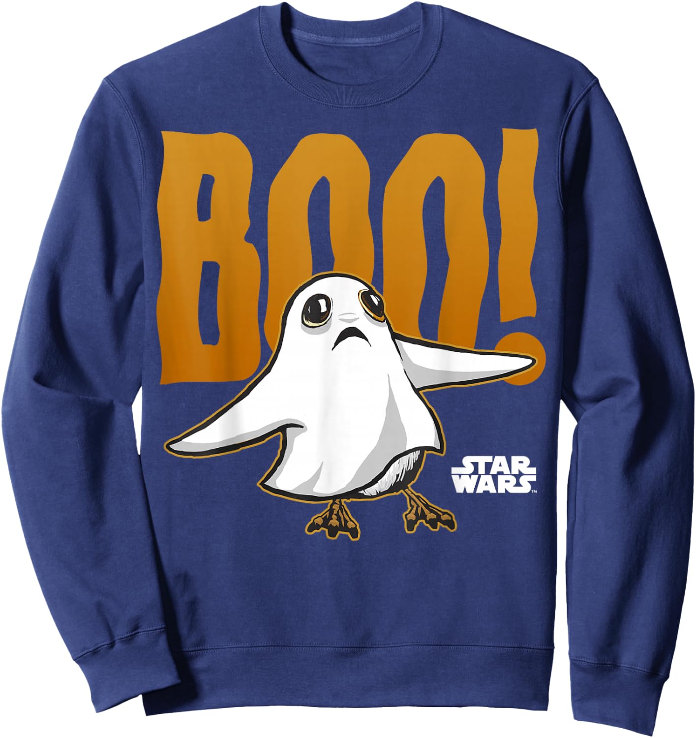 Star Wars Ghost Porg Boo Graphic Sweatshirt - Sweatshirt | Navy