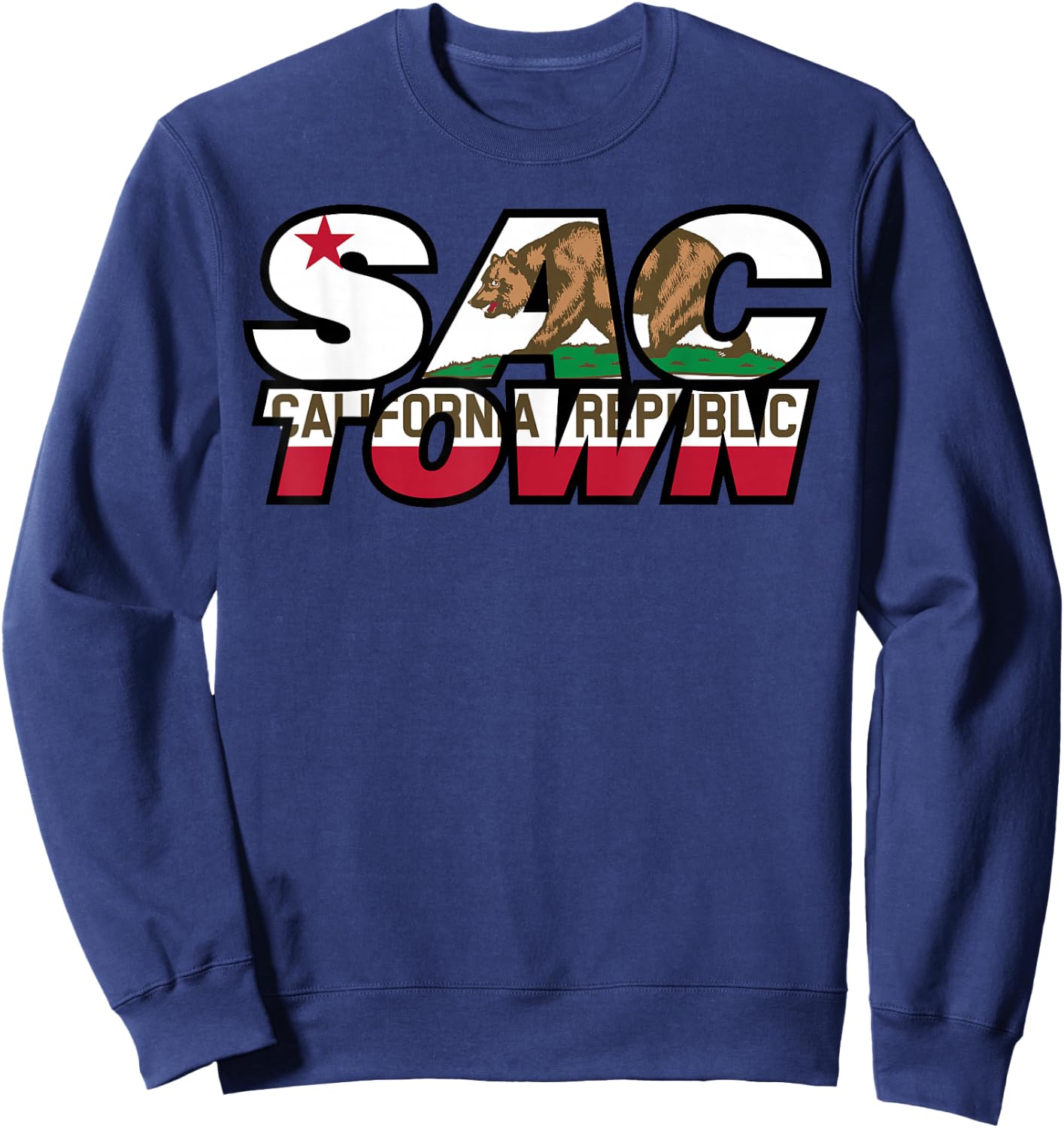 Sacramento Republic Sac Town Shirt with Kids Women Sweatshirt - Sweatshirt | Navy