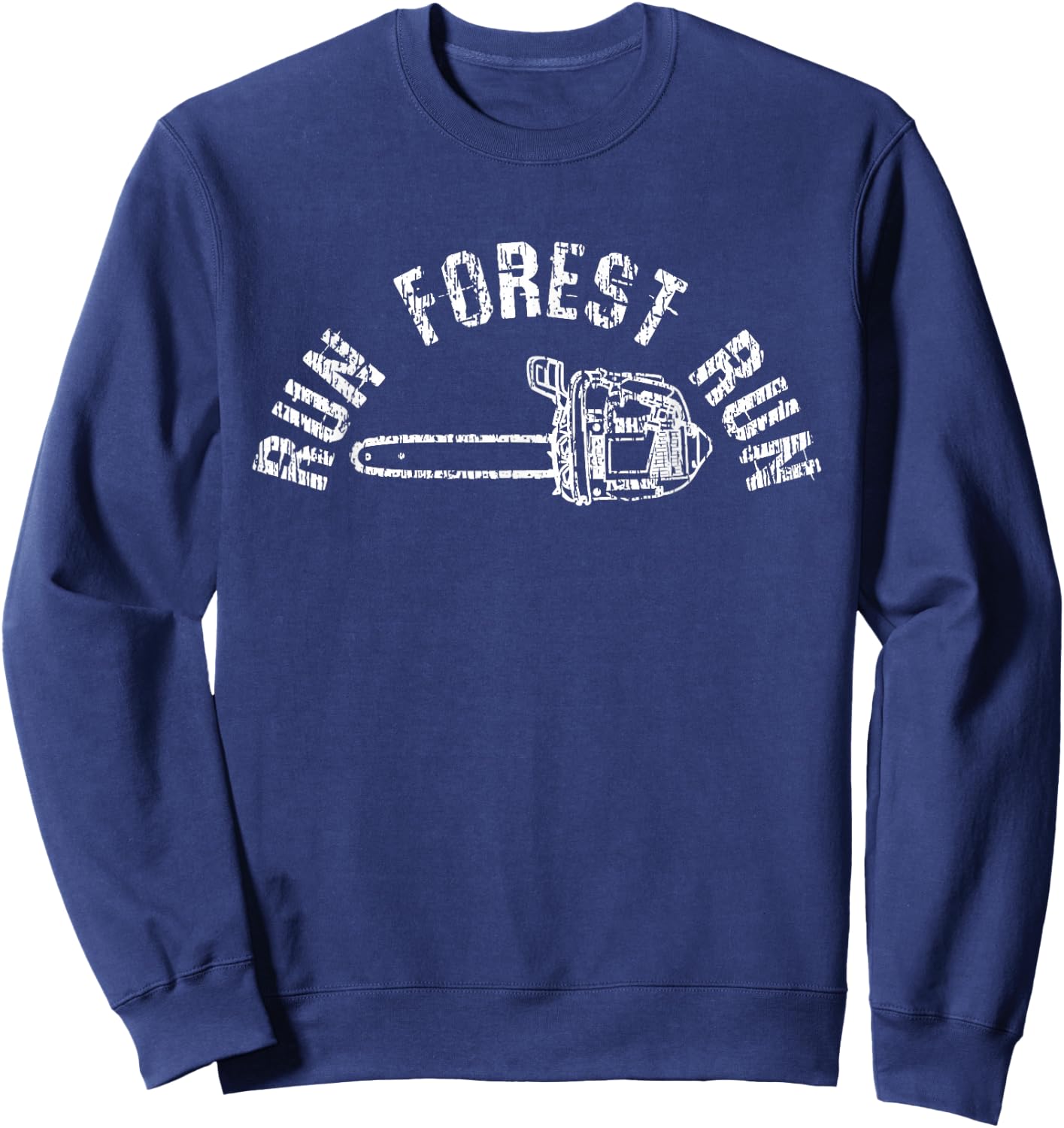 Lumberjack Chainsaw Chop Wood Gift Small Sweatshirt - Sweatshirt | Navy