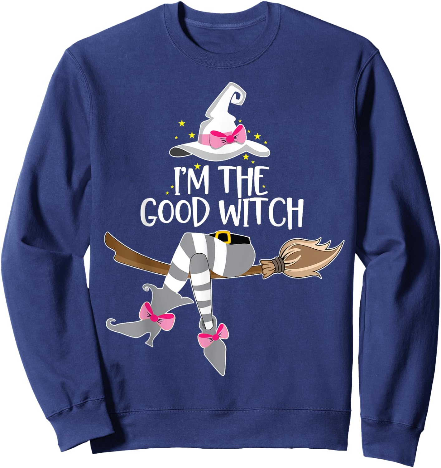 Im the Good Witch Halloween Matching Group Costume Sweatshirt - Sweatshirt | Navy