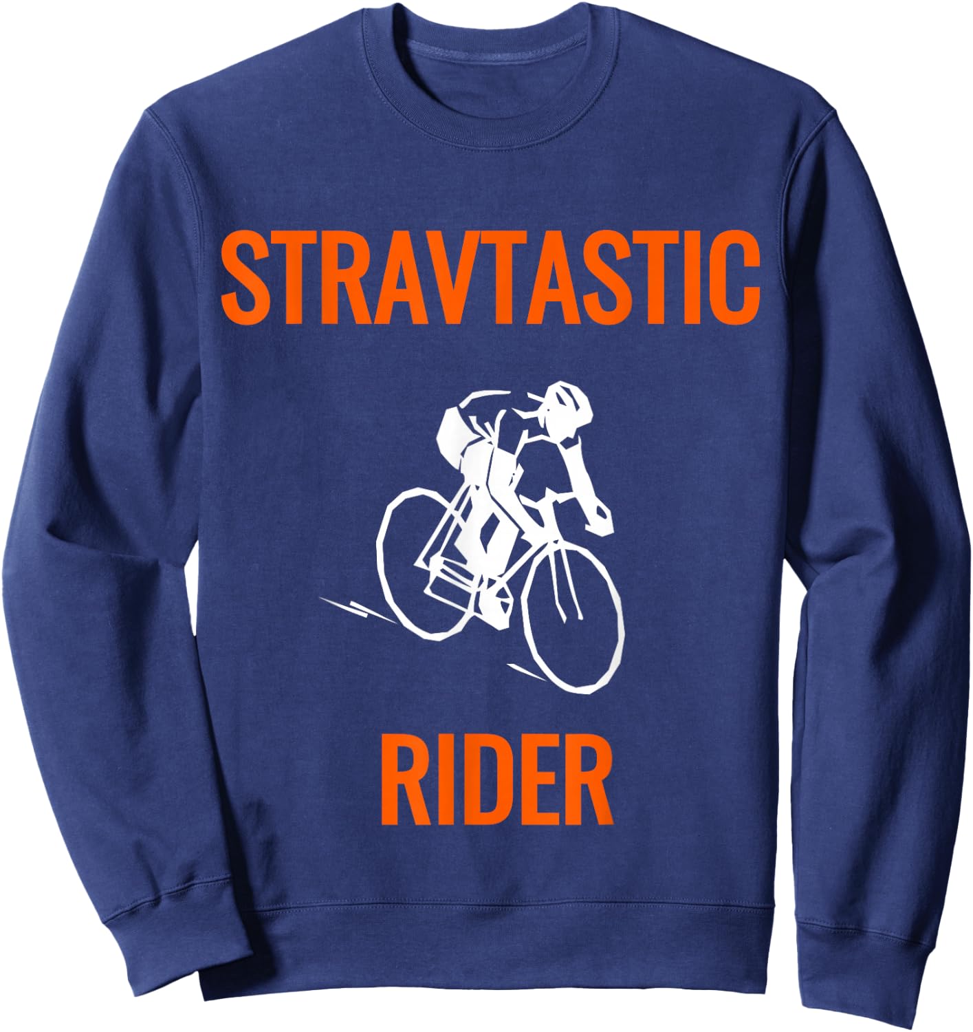 'Stravtastic Rider' Strava Sweatshirt - Sweatshirt | Navy