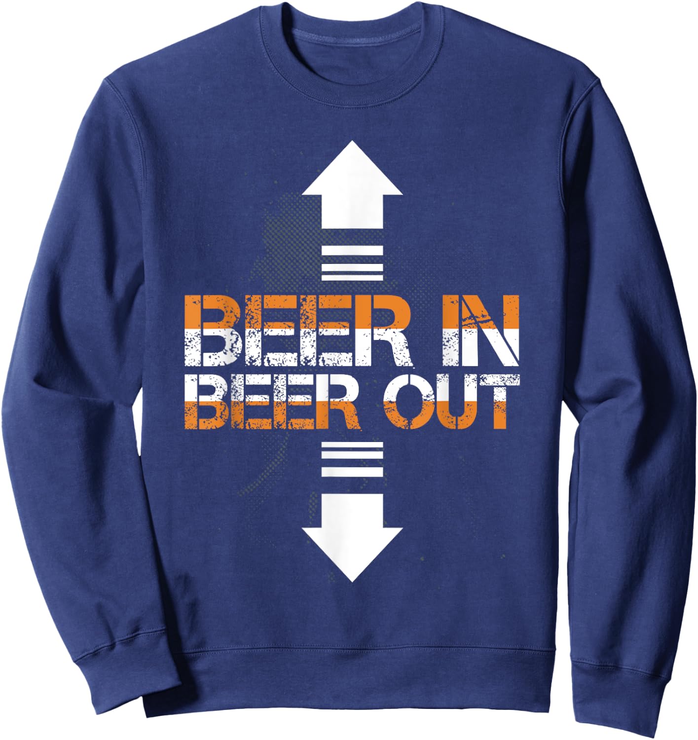 Beer In Beer Out Sweatshirt - Sweatshirt | Navy