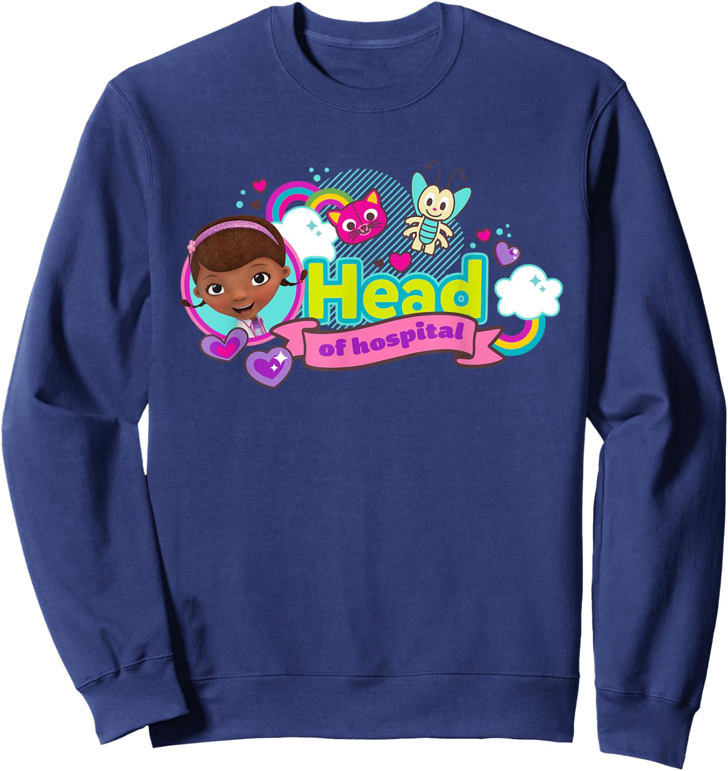 Disney Doc McStuffins Head of Hospital Sweatshirt - Sweatshirt | Navy